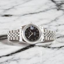 Seiko Mod Datejust "Black Arabic"