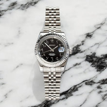 Seiko Mod Datejust "Black Arabic"