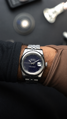 Seiko Mod Datejust "Galaxy Black"