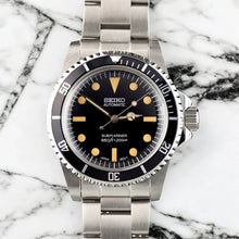 Seiko Mod Submariner "Vintage Black"