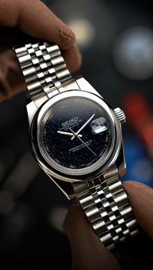 Seiko Mod Datejust "Galaxy Black"