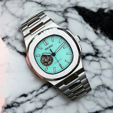 Seiko Mod Nautilus "Open Heart Tiffany Blue"