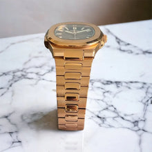 Seiko Mod Nautilus "Rose Gold Chocolate"