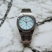 Seiko Mod Royal Oak "Light Blue"
