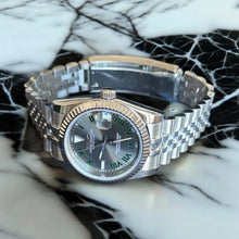 Seiko Mod Datejust "Wimbledon"