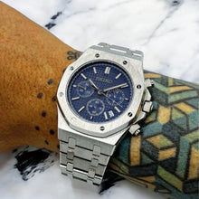 Seiko Mod Royal Oak Chronograph "Blue"