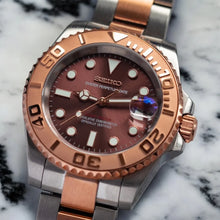 Seiko Mod Yacht-Master "Rose/Silver"