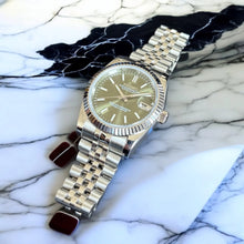 Seiko Mod Datejust "Olive Green"