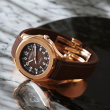Seiko Mod Aquanaut "Rose Gold Burgundy"