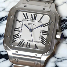 Seiko Mod Santos "Classic White"