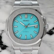 Seiko Mod Nautilus "Tiffany Blue"