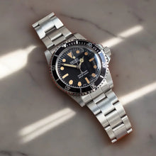 Seiko Mod Submariner "Vintage Black"