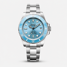 Seiko Mod Submariner "Baby Blue"