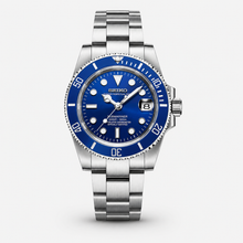 Seiko Mod Submariner "Silver Blue"