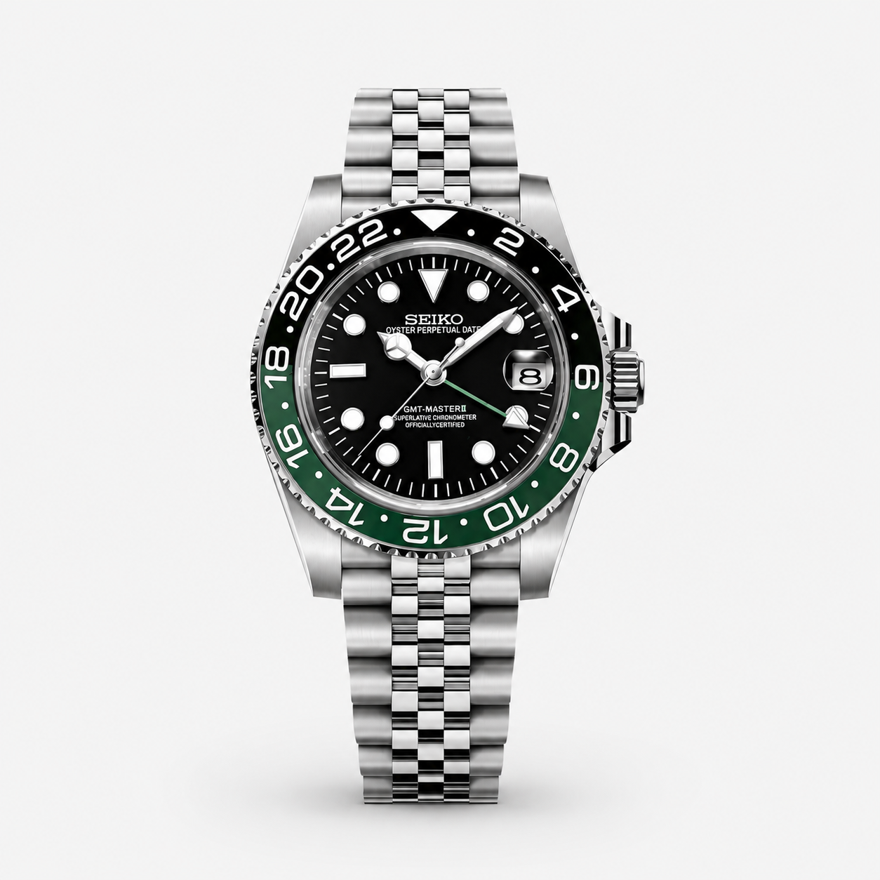 Seiko Mod GMT MASTER II "Starbucks"