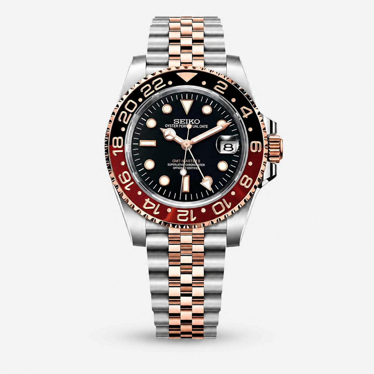 Seiko Mod GMT MASTER II "Rootbeer"