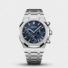 Seiko Mod Royal Oak Chronograph "Blue"