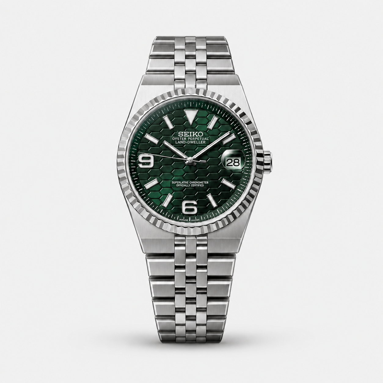 Seiko Mod Land-Dweller "Dark Green"