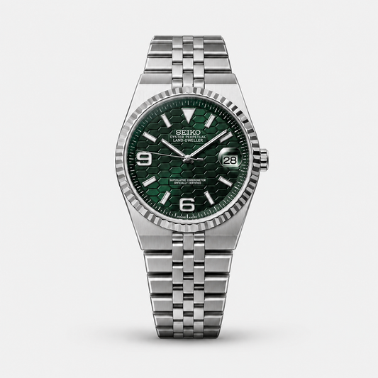 Seiko Mod Land-Dweller "Dark Green"