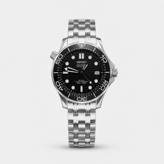 Seiko Mod Seamaster "Black"
