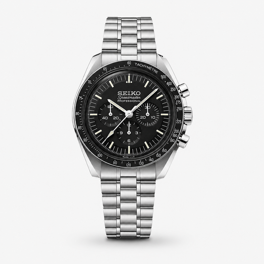 Seiko Mod Speedmaster "Black"