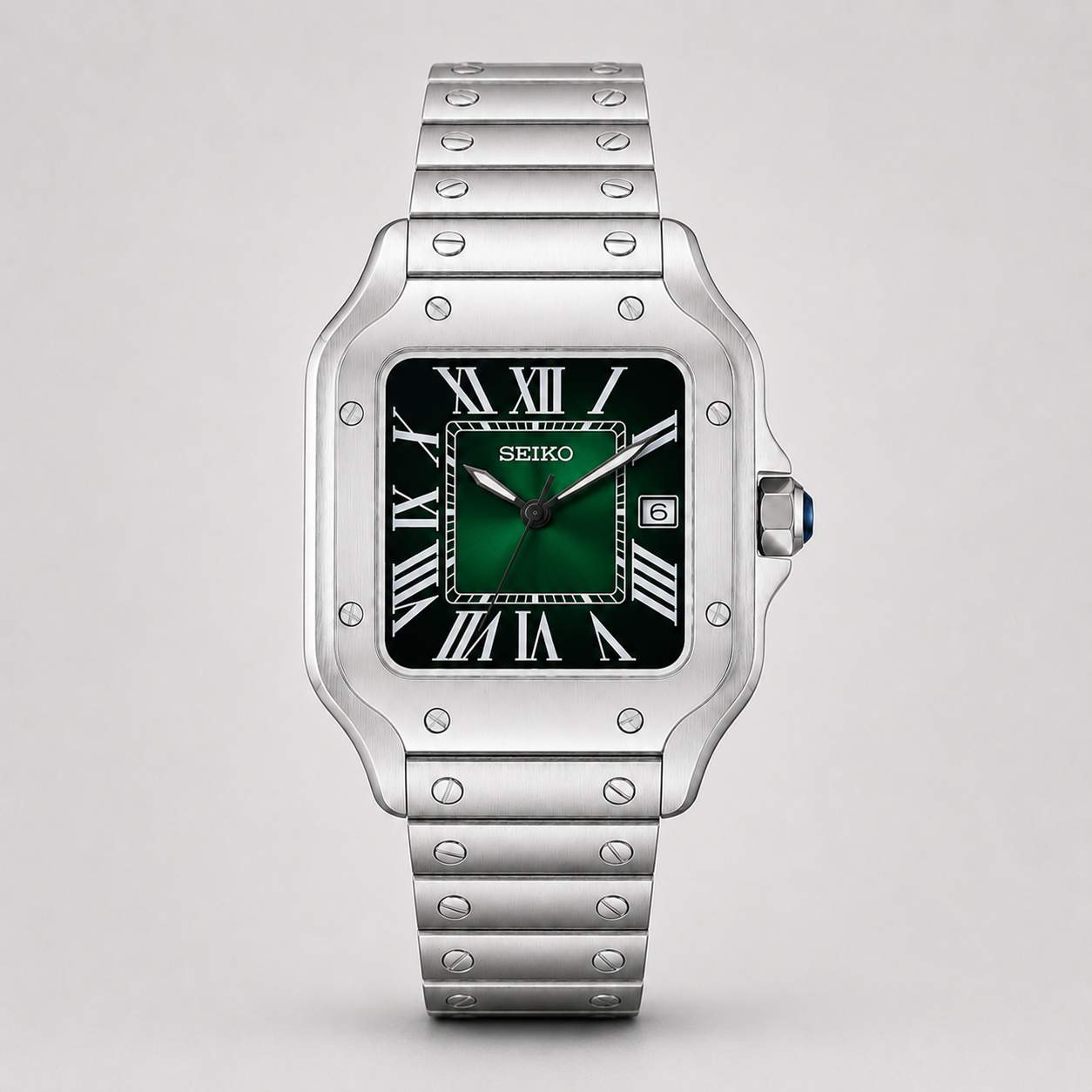 Seiko Mod Santos “Ice Forest Green”