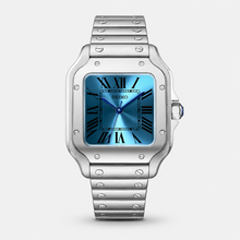 Seiko Mod Santos “Tiffany Blue”