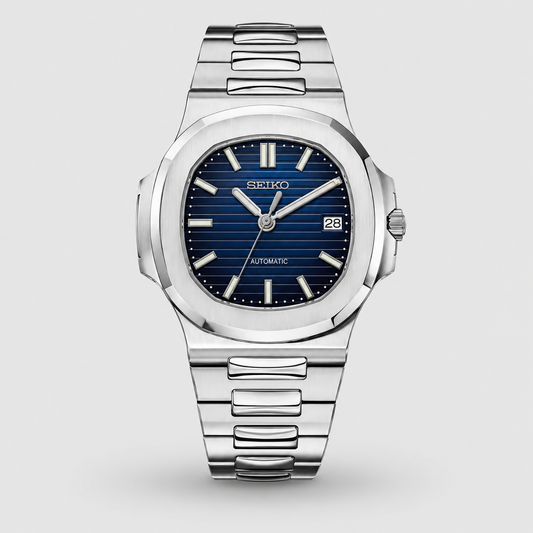 Seiko Mod Nautilus "Navy Blue"