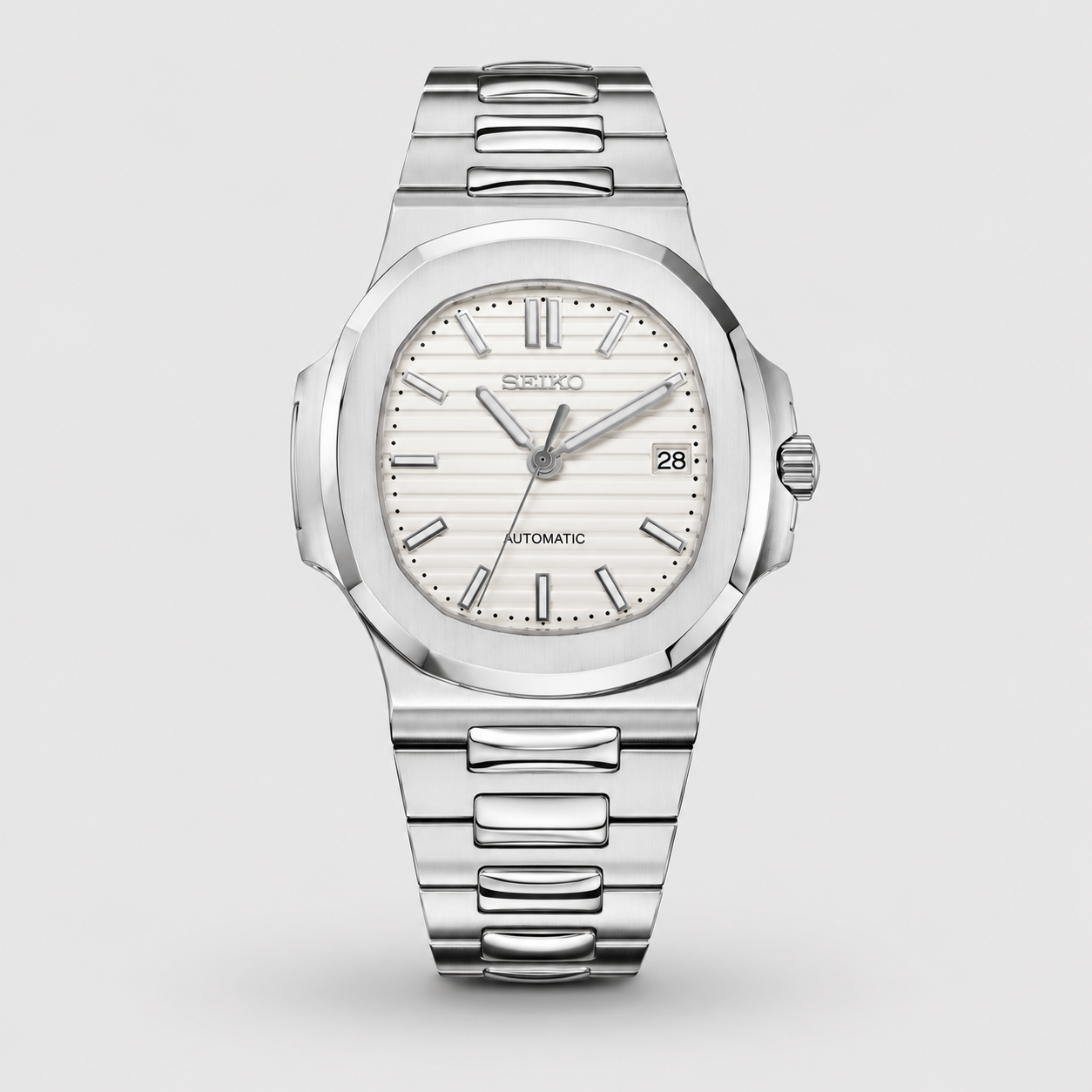 Seiko Mod Nautilus "Off White"