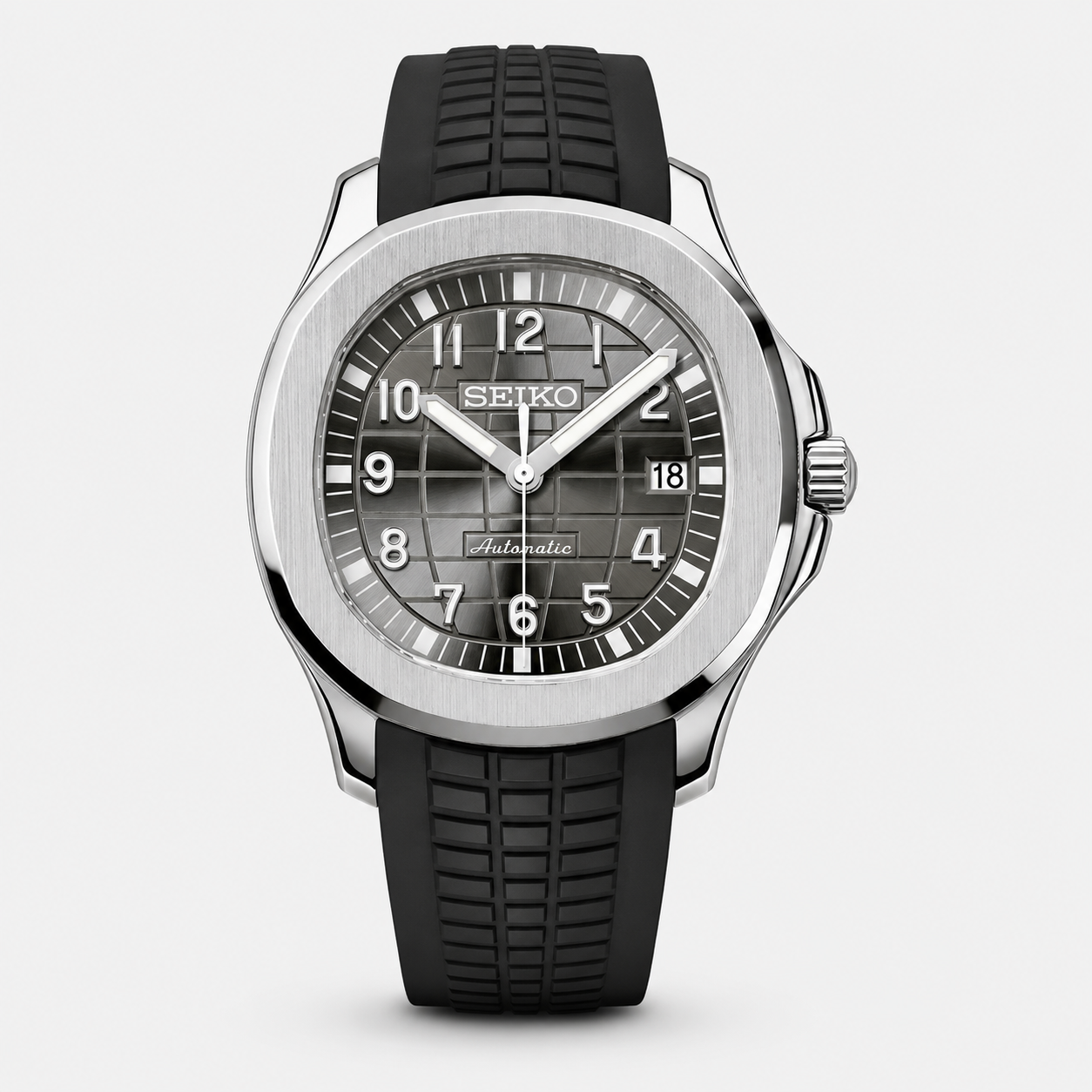 Seiko Mod Aquanaut "Silver Grey"