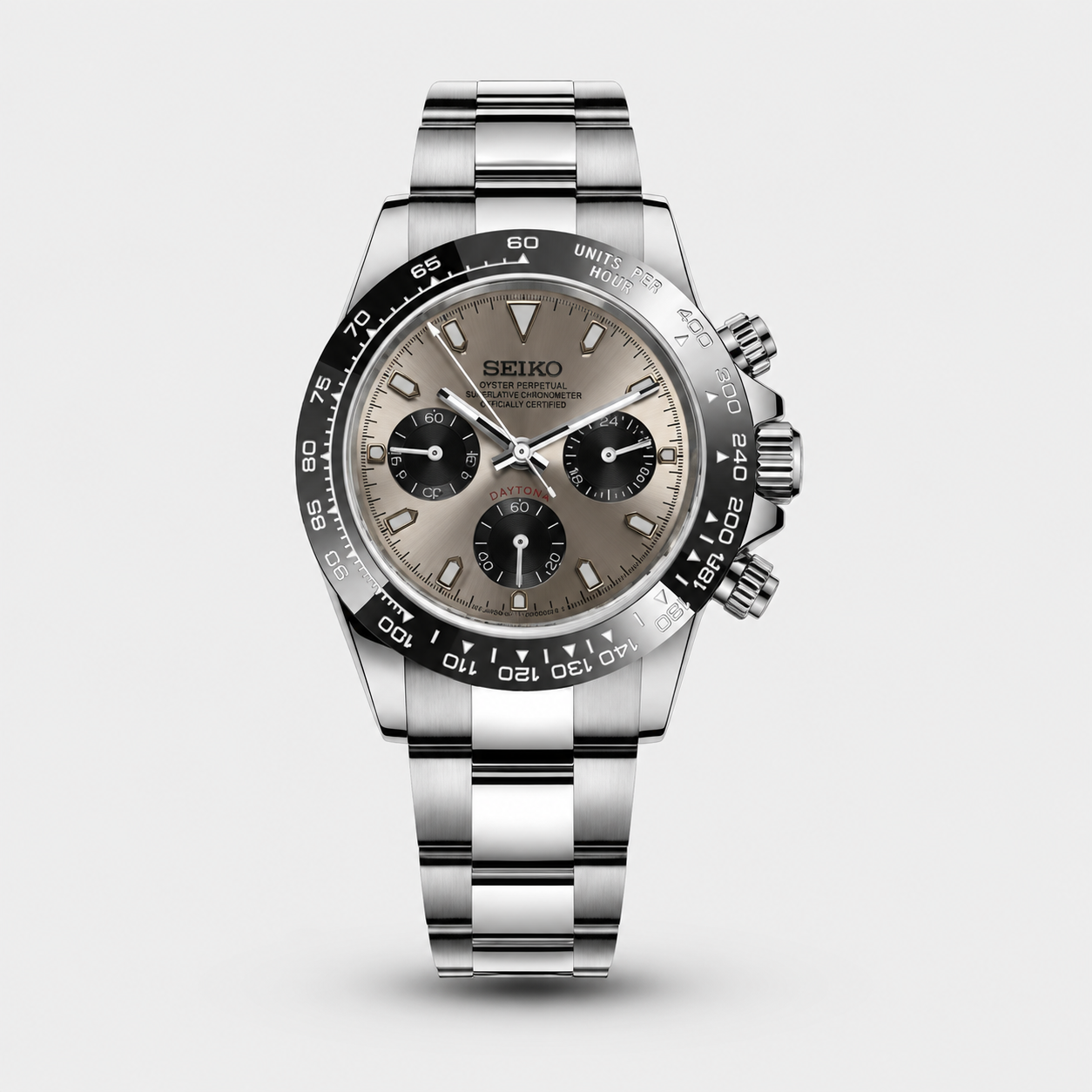 Seiko Mod Daytona "Sahara"
