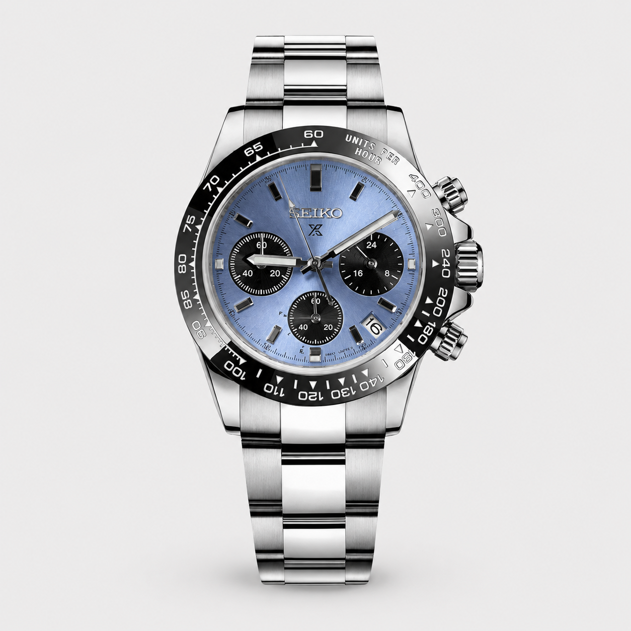 Seiko Mod Prospex Speedtimer "Ice Crystal"