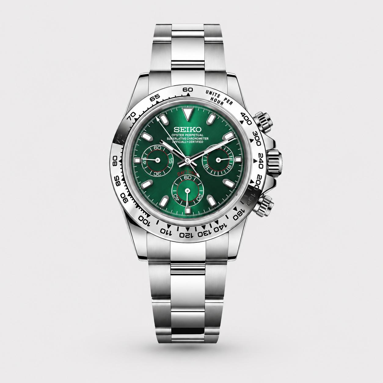 Seiko Mod Daytona "Forest Green"