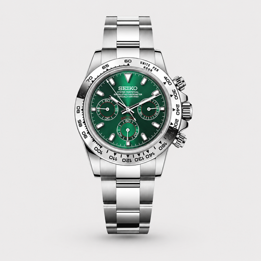 Seiko Mod Daytona "Forest Green"