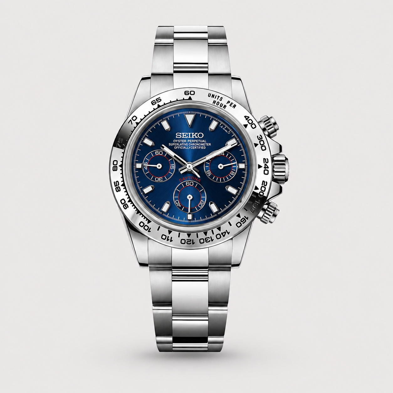 Seiko Mod Daytona "Ocean Blue"