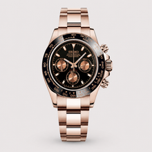 Seiko Mod Daytona "Rose Gold Black"