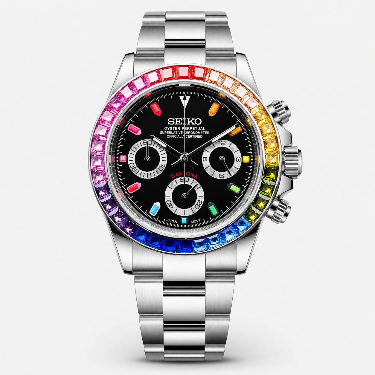 Seiko Mod Daytona "Rainbow"