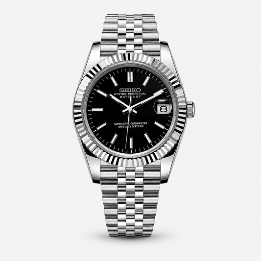 Seiko Mod Datejust "Black"