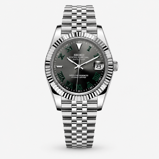Seiko Mod Datejust "Wimbledon"