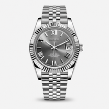 Seiko Mod Datejust "Grey Roman"