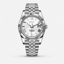 Seiko Mod Datejust "White Roman"