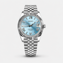 Seiko Mod Datejust "Ice Blue Roman"