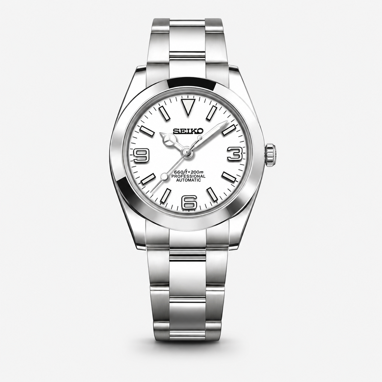 Seiko Mod Datejust "White"