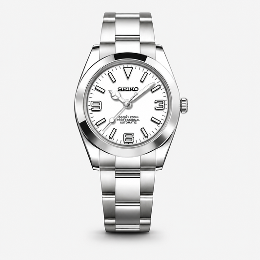 Seiko Mod Datejust "White"