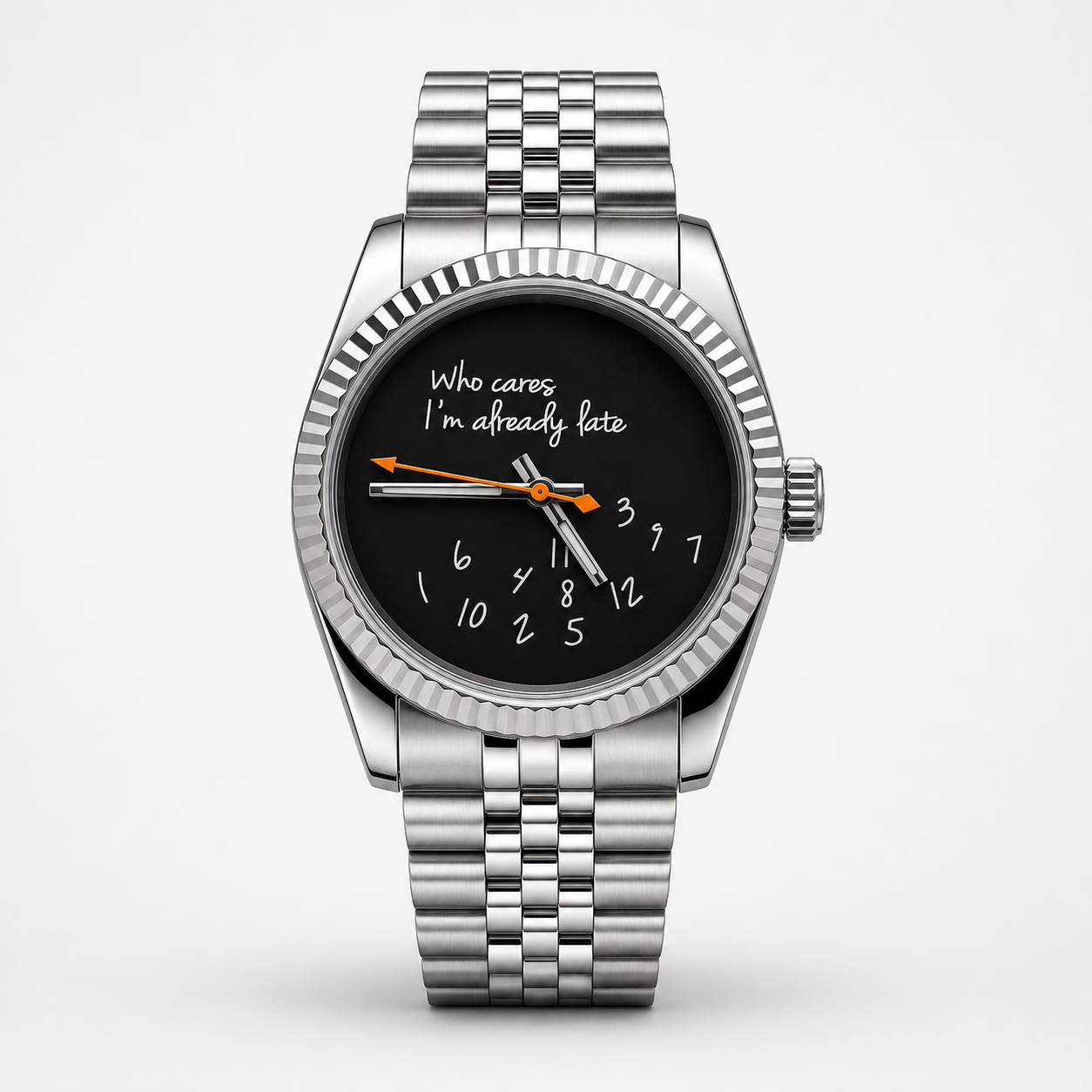 Seiko Mod Datejust "Who Cares"