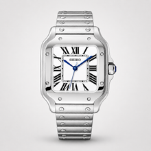 Seiko Mod Santos "Classic White"