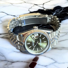 Seiko Mod Datejust "Olive Green"