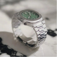 Seiko Mod Nautilus "Green Emerald"