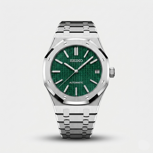Seiko Mod Royal Oak "Green"