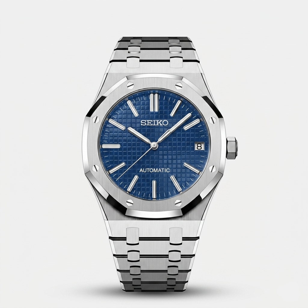 Seiko Mod Royal Oak "Blue"